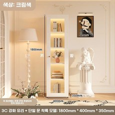 제습함 50L 렌즈 DT055D 보관함, C. 화이트 1.8m 40폭 싱글도어 강화유리, C. 화이트 1.8m 40폭 싱글도어