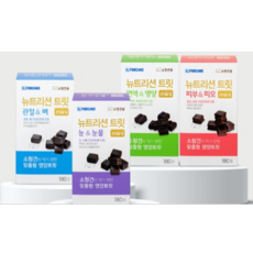 [포켄스] 뉴트리션트릿 미니 면역&영양 180정 + 미니 눈&눈물 180정 포켄스 강아지 영양제, 1개