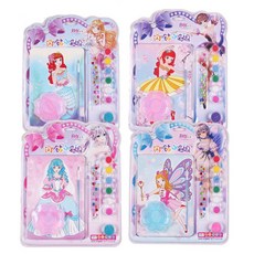 憶香許快樂購 DIY 塗鴉畫 兒童彩妝畫 女孩 畫畫 化妝 玩具 填色畫 製作 兒童 玩具, 閃鑽水彩畫, 1個
