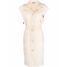 메종 마르지엘라 메종 마르지엘라 벨트 후드 트렌치 코트