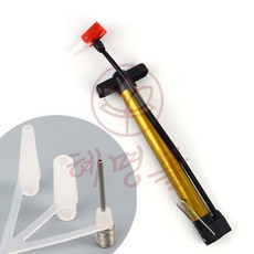 혜명잡화상사 에어펌프 자전거 휴대용공기주입기 자전거펌프 타이어 다용도펌프, B형(프레스타/슈레더)