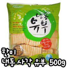 푸드드림 한미 냉동유부(사각) 500g, 1개