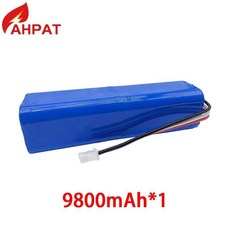 Xiaomi Lydsto R1 충전식 리튬 이온 배터리 로봇 진공 청소기용 12800mAh 용량이 있는 팩, 9800mah 1pcs