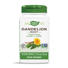 네이쳐스웨이 Nature's Way 민들레 뿌리 525mg 180비건캡슐, 180정, 1개