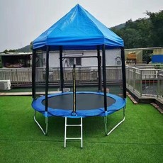 트램펄린 야외 가정 점핑 대형 방방이 원형 점프 스프링, 8피트 (2.4미터) 트램펄린