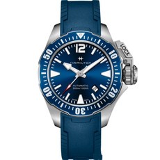 Hamilton KHAKI 蛙人潛水機械腕錶 42mm 自動上鍊 300米/1000英尺 SWISS MADE