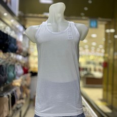 비비안 60수면 100% 남성 런닝 RU1290-WH_DG