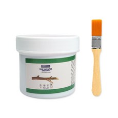 OUHOE 大樹傷口癒合劑 100g 罐裝 含贈品刷子 促進傷口癒合 保護植物, 1個