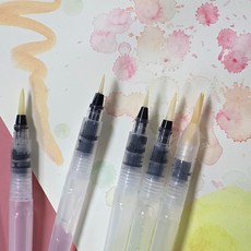 수채화용 워터 브러쉬펜