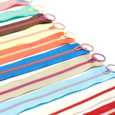 10종세트) 3호비슬론지퍼 25cm 투톤포인트지퍼, 1개