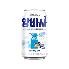 환타 밀크소다 구 암바사 345ml, 24개