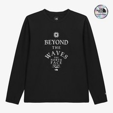 노스페이스 NT7TS06A 남성 서프 긴팔 래쉬가드 BLACK 82U730 27K891