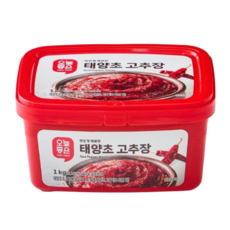 오늘좋은 태양초 고추장, 3개, 1kg