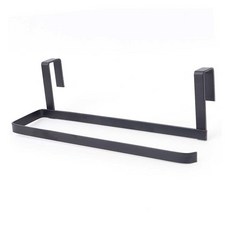 MN 다용도 키친홀더 행주걸이, 블랙