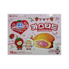 2026 딸기시즌한정 카스타드 딸기요거트 대용량, 1개, 378g