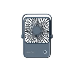 탁상용 선풍기 무소음 무선 미니 usb 충전형 사무실 소형 다기능 접이식 바람 기숙사 큰 휴대용 경량 가정 충전 선풍기 데스크톱, 블루