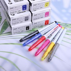 일제 열펜 아이롱펜 열사인펜, 옐로우, 1개