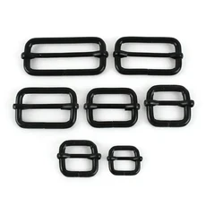 5/10Pcs 16-50mm Metal Buckles Tri Glide for Bag Ring Hook Dog DIY Accessories