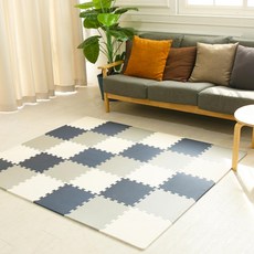 놀이방 매트 층간소음매트 퍼즐 층간소음방지매트 EVA 퍼즐매트, 네이비