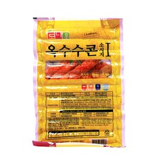 푸드올마켓_ 도나우캠핑 옥수수콘소시지I 1kg /냉동, 1개