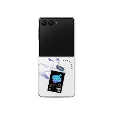 매장정품 바이젝 BYSEC FESTIVER 페스티벌 Security Pass 갤럭시 Z플립 시리즈 클리어 케이스 CAA00325 143879