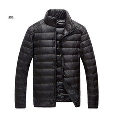 LARGE STORE 極輕立領薄羽絨外套