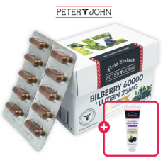 피터앤존 빌베리 60000 루테인 25mg 정품 보장 (60캡슐), 1박스, 60정