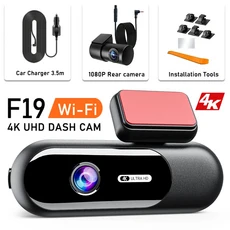 녹화 전후방 차량용 카메라 야간 시야 녹화기 내장 주차 모드 지원 4K, 4K Dual Cam / 256G SD, 4K Dual Cam / 256G S