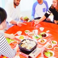 완자스토어 김장매트 원형 120X15CM 접이매트