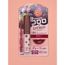 OMI LIP DRESS tint 潤色護唇膏, 1個, 酷露葡萄風味 (酒紅)