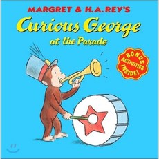 Curious George at the Parade paperback, Houghton Mifflin Harcourt