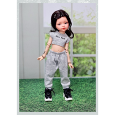파올라레이나32cm ( 뉴욕 크롭트레이닝 2종세트 ) bjd 구체관절 인형옷 <완제품>, 1개