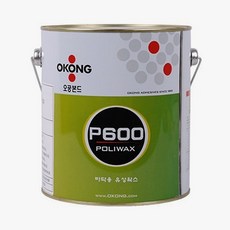 오공 인조대리석 타일 마루 광택제 P600 연마 유성 왁스 2.4kg
