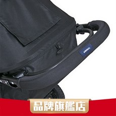 AirBuggy 推車扶手套 多品牌推車可用 防水 拉鍊開合耐用, 黑色,單人推車扶手套, 1個