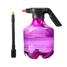 Bingo賓購 3L電動噴水壺, 1個, 萬向桿+3L大容量電動噴水壺(紫色)