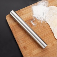 스텐 반죽밀대 주방도구 밀가루반죽밀대, 1개