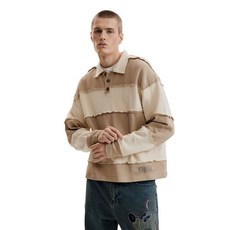 Desigual 데시구알 남성용 스트라이프 티셔츠 217080