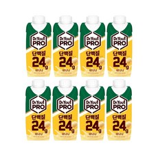 닥터유 프로 단백질 드링크 24g 바나나, 250ml, 8개