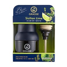 불스원 그라스 디퓨저 블루 시칠리안라임 100ml /차량용 방향제 1개, 블루시칠리안라임