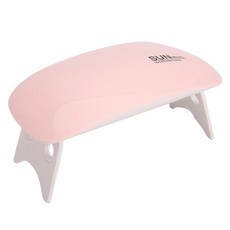 SUN mini 小型光療美甲燈 迷你鼠標燈 指甲油膠烤燈 太陽燈 光療機 凝膠燈, 1個, 粉色