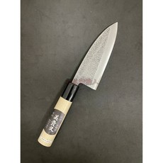 工具家達人 日本製 美貴久 出刃魚刀 安來鋼白二鋼 日式料理刀 魚肉刀 雞肉刀, 1個, 美貴久魚刀12cm,原產利度