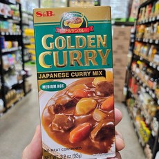 에스앤비 골드카레 약간매운맛, 92g, 1개