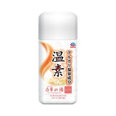 온소 시라카노유 빛나는 유백색의 유 600g 입욕제 니고리 온천 성분, 1개