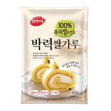 대두식품 햇쌀마루 박력 쌀가루 국산 1kg, 1개