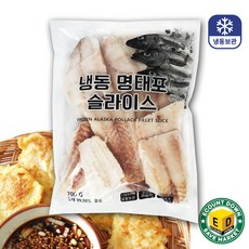 차례상의 필수품 깔끔하게 손질된 명태포슬라이스, 3개, 700g