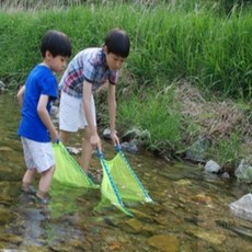 웬카 접이식뜰채 물고기 족대 소형