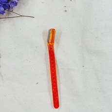 DAYLA黛樂美妝 安全修眉刀 環保材質 15公分長 輕鬆打造精緻眉型, 1個, 修眉刀(非安全)