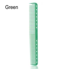 전문 이발 미용 헤어 커팅 브러시 정전기 방지 엉킴 전문 미용실 헤어 케어 스타일링 도구 6 가지 색상, 01 green