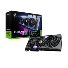 MSI微星 GeForce RTX 5070 Ti 16G GAMING TRIO OC WHITE顯示卡 MSI984，電競首選，極致散熱，暢玩遊戲, 70Ti GAMING TRIOOC 黑