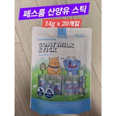 페스룸 산양유 스틱 4p, 20개, 14g